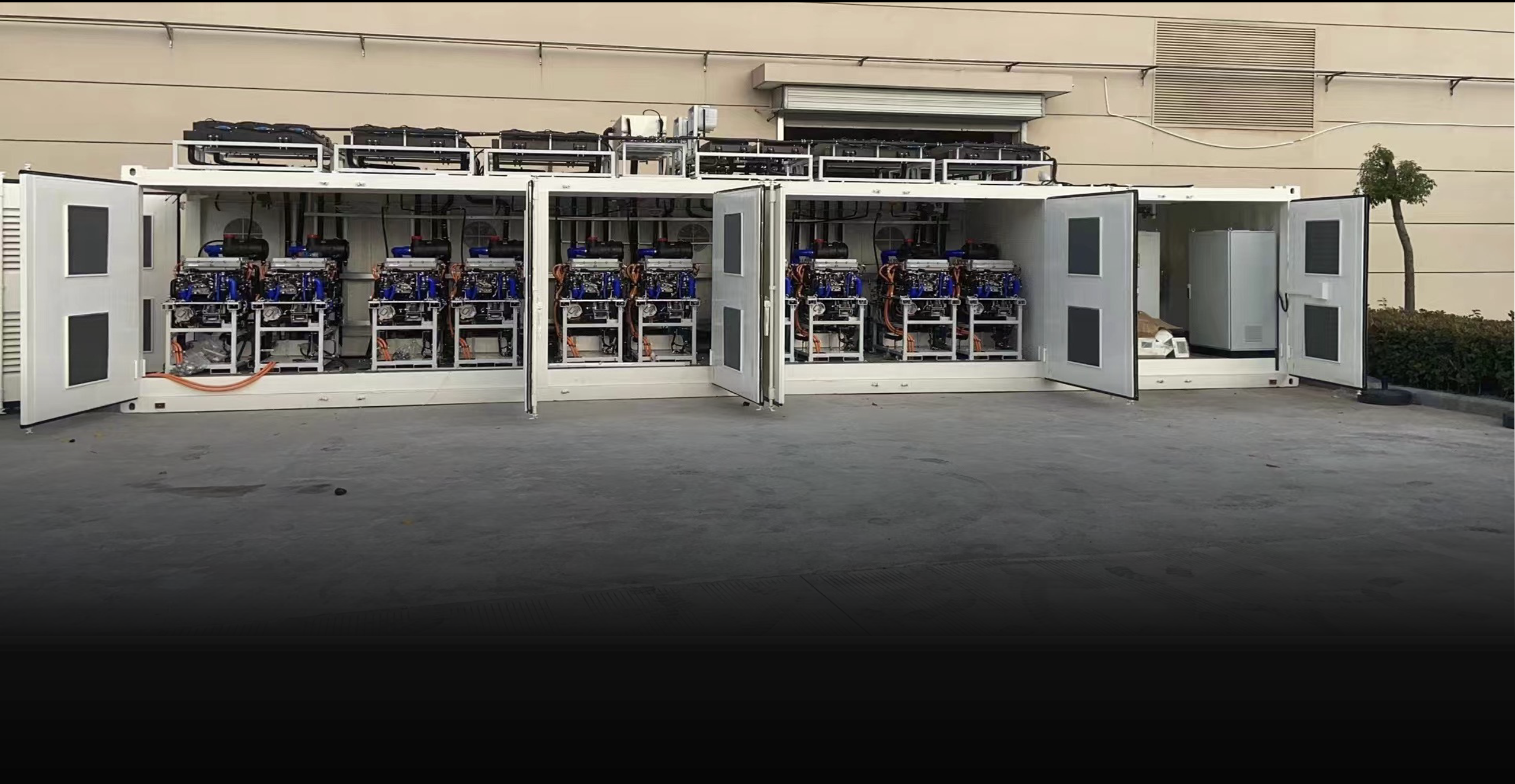 Horizon Liquid-Cooled PEM Fuel Cell Containerized System